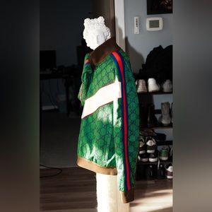 Gucci "Jacket" mens classic gucci monogrammed green.